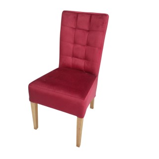 wygodne krzesło tapicerowane wyposażenie restauracji salon jadalnia drewniane conceptsklep.pl